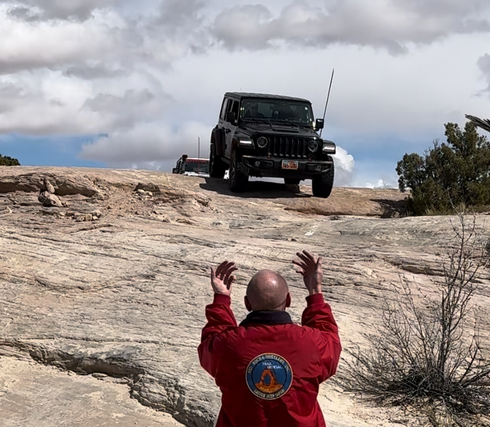 Jeep trail spotting